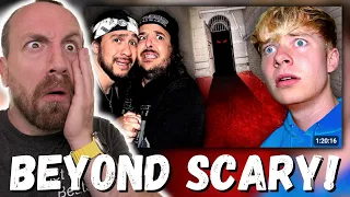 BEYOND SCARY! Sam & Colby Demonic Encounter at Australia's Most Haunted Prison ft The Boys REACTION!