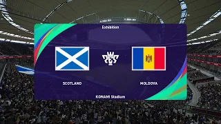 PES 2021 | Scotland vs Moldova - International Friendly | Full Gameplay