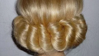 Причёска в греческом стиле с повязкой. Лёгкая причёска для средних и длинных волос
