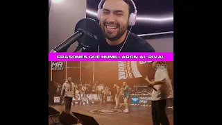 🔥 FRASONES QUE HUMILLARON AL RIVAL 🎤❤️‍🔥🤬