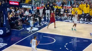 Pacers Coach Rick Carlisle gets ejected because refs missed travel call! | Cavs vs Pacers 2022-2023