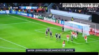 Bayer Leverkusen vs Manchester United 5-0 27/11/2013 All Goals and Highlights - Champions League