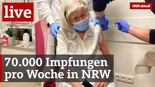 Impfen in NRW  beginnt – Altersheime zuerst  | WDR Aktuelle Stunde