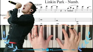 Как ЛЕГКО играть Linkin Park - Numb на пианино