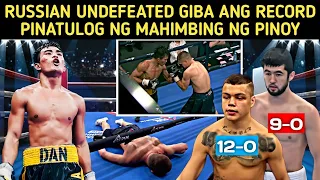 🇵🇭 Russian Undefeated Giba Ang Record Pinatulog Ng Mahimbing Ng Pinoy