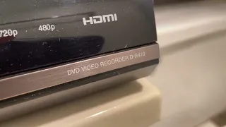 Toshiba DVD VIDEO Recorder D-R410