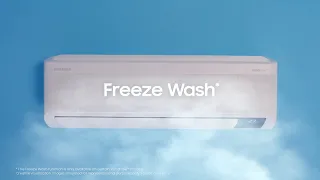 Freeze Wash | WindFree™ Air Conditioner | Samsung