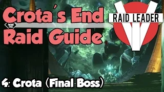Destiny - Crota's End Raid Guide: Crota (Final Boss)
