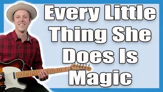 Every Little Thing She Does Is Magic Guitar Lesson (Police)