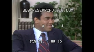 Muhammad Ali on the "Dinah!" show.