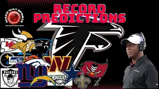 My way too early Record Predictions for the Atlanta Falcons in 24...
