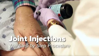 Joint Injection: Step by Step Procedure