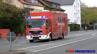 [F3Y Feuer in Altenheim] Erster Einsatz des neuen ELW2 Landkreis Offenbach