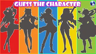 Guess Genshin Impact Character by Their Silhouette | Genshin Impact Quiz (3 Seconds Challenge)