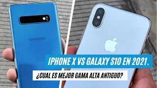 IPHONE X VS GALAXY S10 EN 2022 | ¿CUAL VALE MÁS LA PENA? | AndroOne