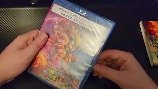 Nintendo plus Illumination The Super Mario Bros. Movie Blu Ray and DVD Unboxing