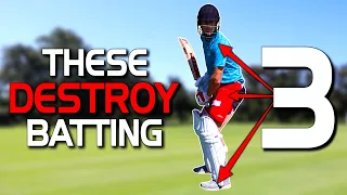 3 Things that KILL your BATTING (EASY TO FIX)