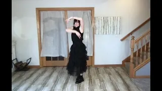 I TRIED THE WEDNESDAY DANCE!/NETFLIX/WEDNESDAY/ADDAMS