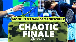 Gael Monfils vs Botic Van de Zandschulp CRAZY Ending! | Doha 2024 Highights