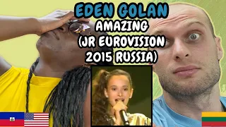 REACTION TO Eden Golan - Amazing (Live at Junior Eurovision 2015 Russia) | FIRST TIME WATCHING