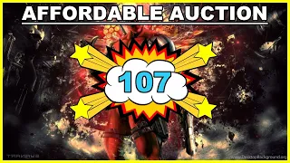 Affordable Auction 107: Comics, pops, CGC & CBCS! I'm in Heaven with the best auction on Sunday's!!