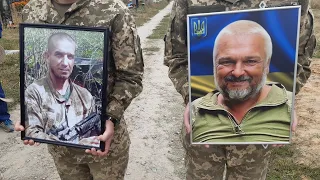 У Коростишеві попрощалися одразу з двома загиблими воїнами: ІГОРЕМ СУЗАНОВИМ та СЕРГІЄМ ФУРМАНЮКОМ