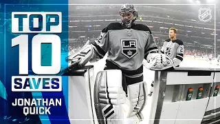 Top 10 Jonathan Quick saves from 2018-19