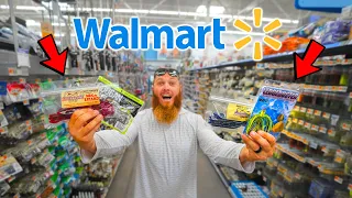 BEST Walmart Fishing Section EVER (CRAZY Unknown Lures)