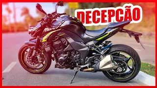 A KAWASAKI Z1000R DEIXOU A DESEJAR *pontos negativos Z1000R*