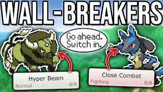 Wall-Breakers in Competitive Pokemon.