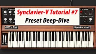 Arturia Synclavier-V Tutorial #7 - Preset Deep Dive