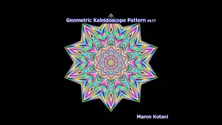 Geometric Kaleidoscope Pattern 0077