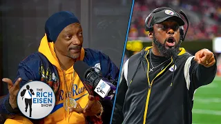 Steelers Fan Snoop Dogg 100% Backs the Return of Mike Tomlin | The Rich Eisen Show