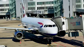 British Airways A321 Business Class DUS-LHR, Round the World 15-3 (Eastbound)