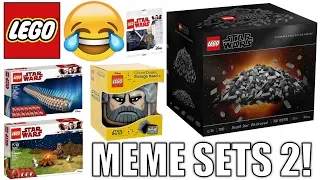 FUNNY LEGO STAR WARS  MEME SETS 2!