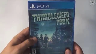 Распаковка Thimbleweed Park LIMITED RUN EDITION!