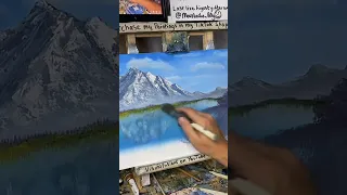 Stunning Mountain scenery Oil Painting Art