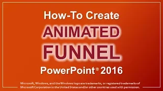 How to Create Animated Funnel in PowerPoint 2016