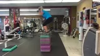 Daniela's 28-inch box jump at AlamoShape