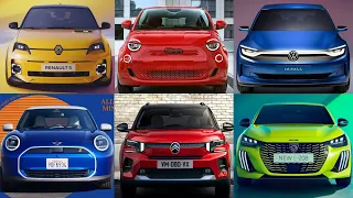 2024 Renault 5 Electric VS Peugeot e 208 VS Citroen e C3 VS Fiat 500e VS VW ID.2 VS Mini Electric