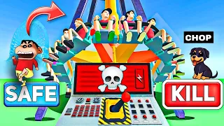 SHINCHAN AND CHOP OPENING A AMUSEMENT PARK | NOOB VS PRO VS HACKER |IamBolt Gaming