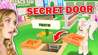 *SECRET* DOOR In *NEW* Grocery Store In Adopt Me! (Roblox)