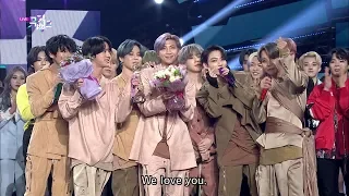 BTS Winning Moment [ENG SUB / Music Bank  2020.02.28]