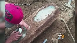 Child's Century-Old Casket Found Under Home