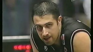 Euroliga 2001 2002   Semifinal   Benetton Pallacanestro Treviso   Kinder Virtus Bolonia (Castellano)