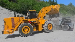 Heavy RC Construction Vehicles!!! Unique RC Caterpillar 993K Heavy Load