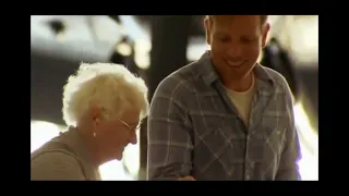 Rosie the Riveter my Gran filming with Ewan McGregor