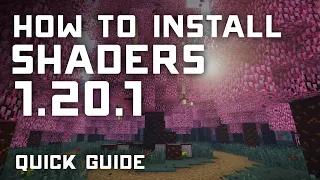 How to Install Optifine & Shaders in Minecraft 1.20.1 - Quick Guide