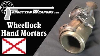 Massive Wheellock Hand Mortars