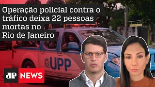 Amanda Klein diz que operação policial foi massacre; Ricardo Salles rebate